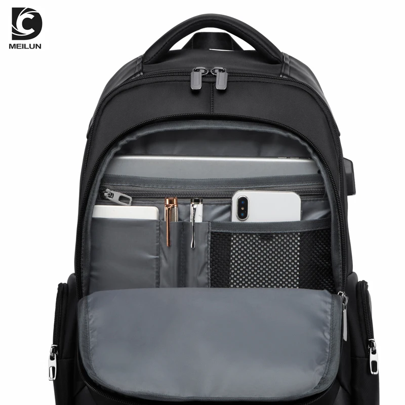 Hot Sale Factory OEM Waterproof Business Laptop Backpack 15.6 Inch usb Notebook Wholesale Mens school laptop backpack