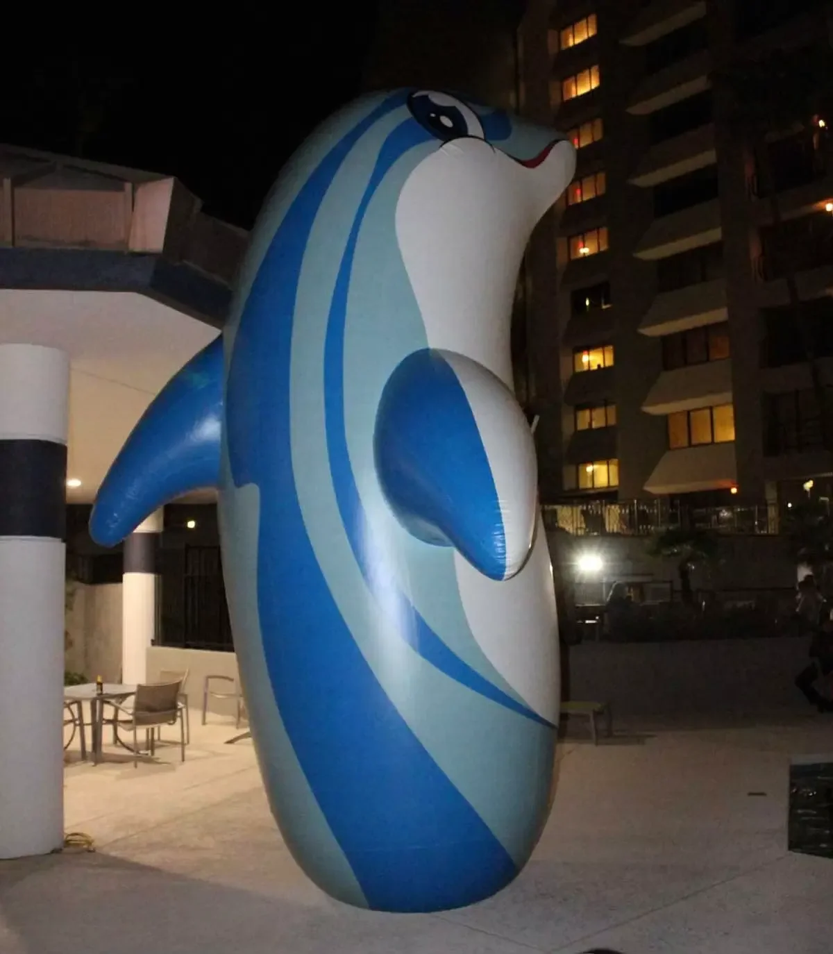 Customized Inflatable Dolphin Kids Boxing Bag`for sale