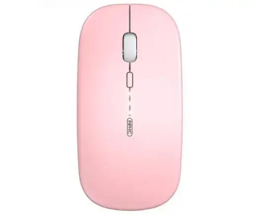 INPHIC M1P Wireless Mouse, 2.4G Silent Rechargeable Computer Wireless, Ultra Slim 1600 DPI USB Portable Mouse for Laptop PC