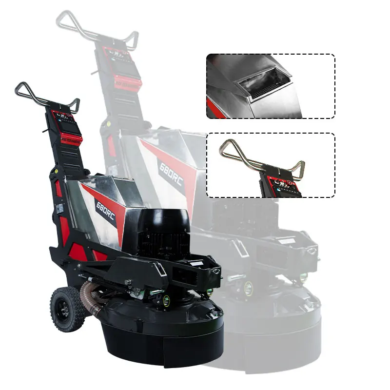 680mm Smart Remote Control Auto Concrete Floor Polishing Grinding Machine