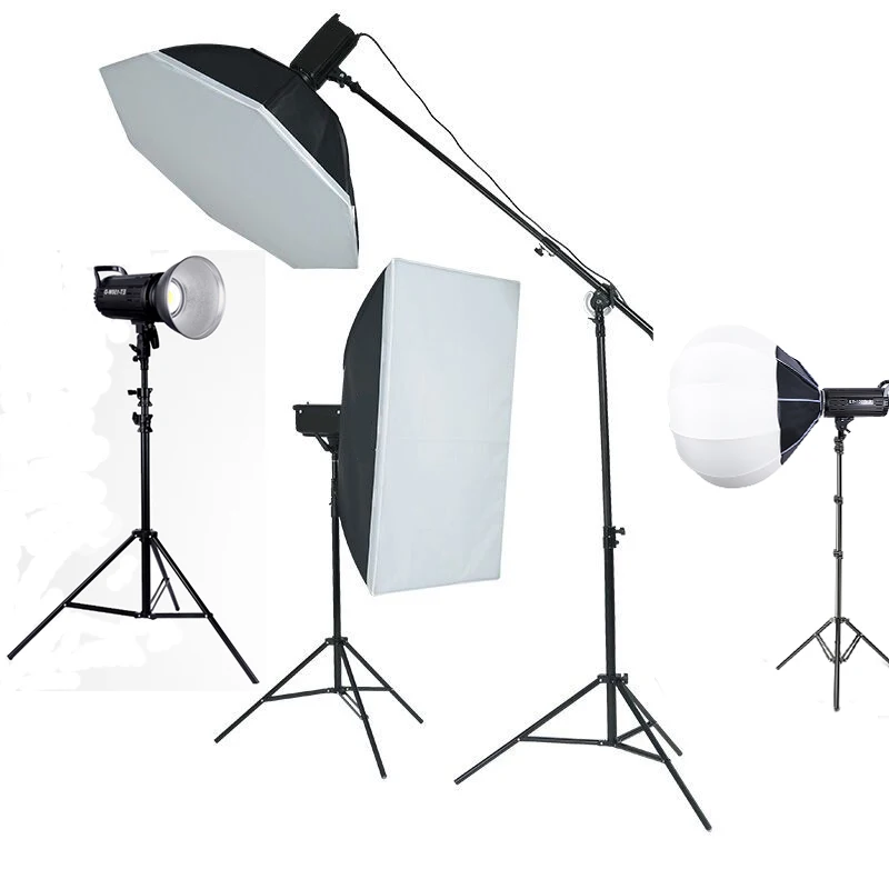 Zomei Softbox professional lighting kit photographic studio easy folded soft box with 2.8M light stand