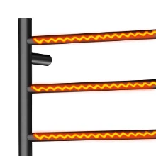 China Supplier Electric Heated Towel Rail Bathroom Dry Heater Towel Rack