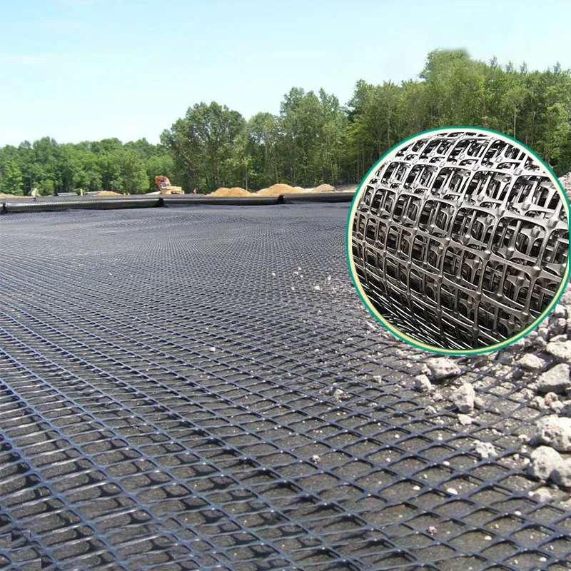 High Strength Reinforced Plastic Geogrid Stretching Biaxial Geogrid