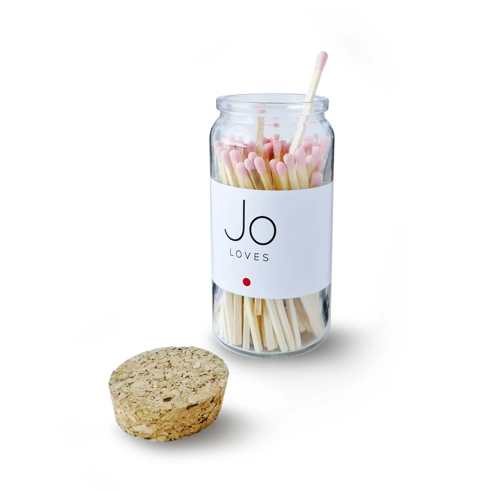 Glass bottle matches wood matches in bulk colored head safety matches