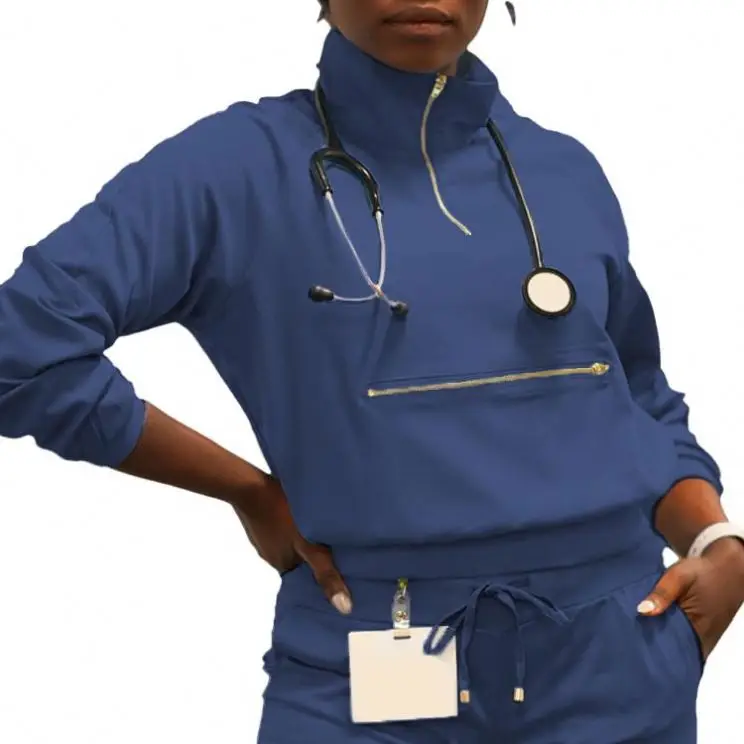 Hot Nursing Uniforms hospital Wholesale Women jogger Set plus size medci Scrubs Suits Uniform Scrub Medical