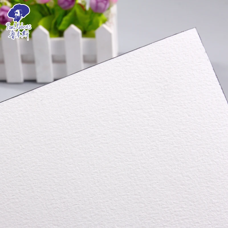 Paul Rubens Watercolor Drawing Paper Sketchbook Coloring Book Art Supplies for Artist 16K A4 20 Sheets 50% Cotton 300g - CL