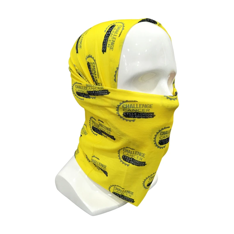 Promotional 100% Polyester Custom Printing Seamless Multifunctional Neck Tube Bandana Scarf