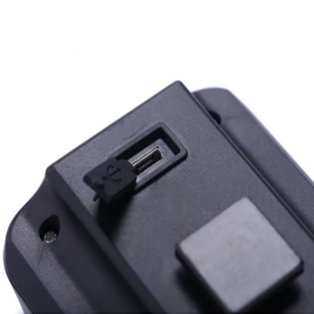 USB Rechargeable Rear Light Bicycle Flashlight Waterproof 100 Lumens 7 Modes Bike Accessories luces bicicleta