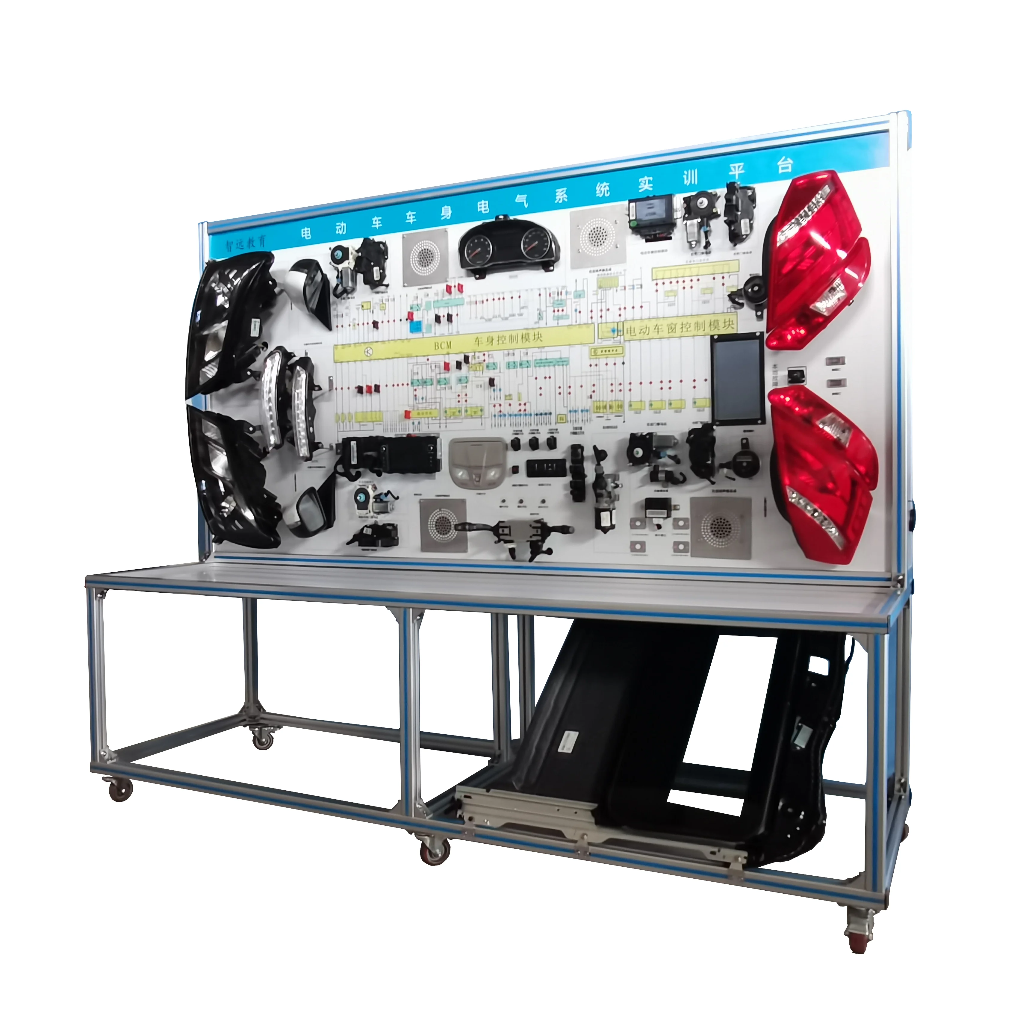 EV car   Electrical System Trainer  for School  education Equipment