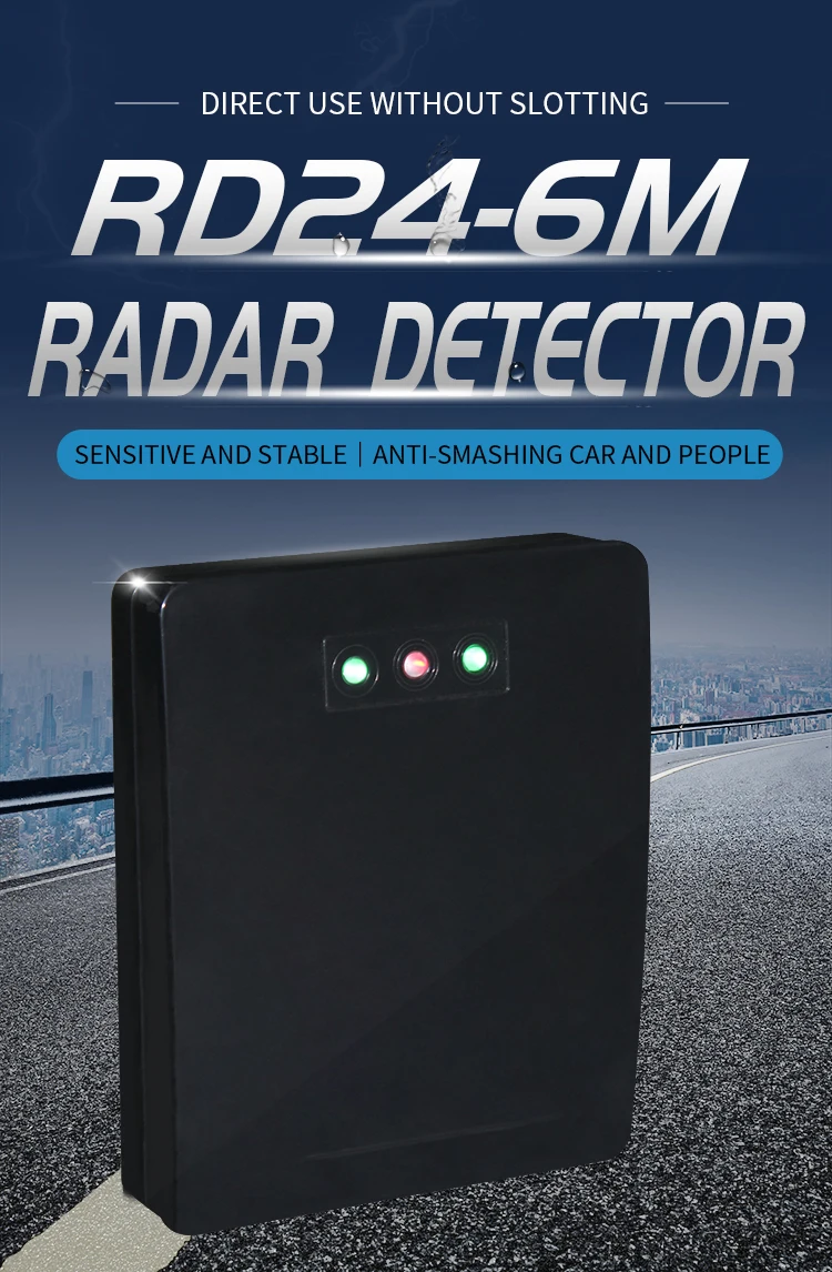 wireless radar detection with high sensitivity radar vehicle sensor