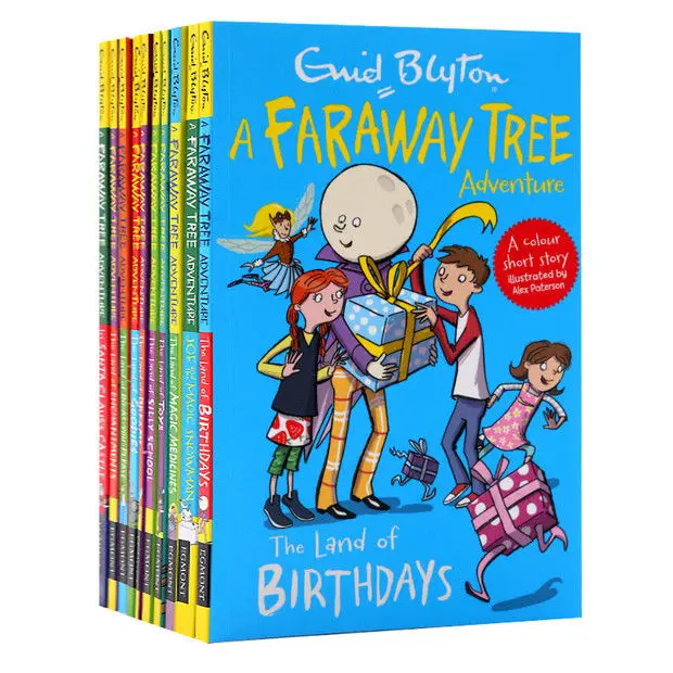 Оптовая продажа 10 книг/набор enid blyton story books a faraway tree adventure детские книги