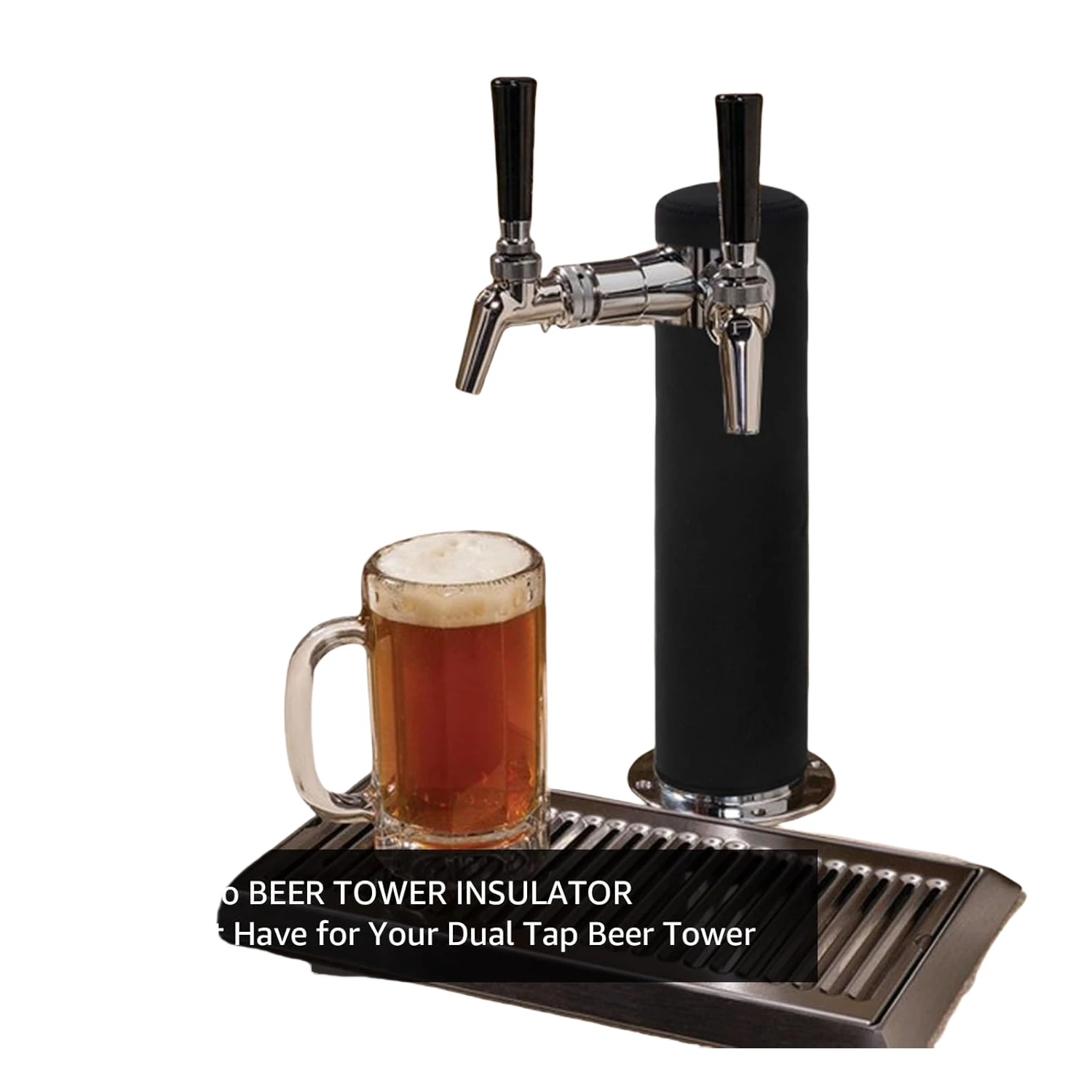 Beer Tower Cooler Insulator Kegerator  Neoprene Cooler Sleeve