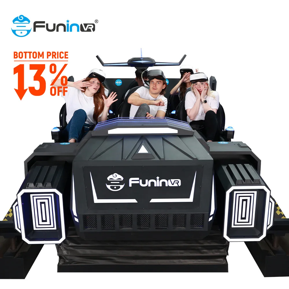 Hot Sales!!! New generation 9D Virtual Reality 6 Seats VR dark mars Cinema Simulator 9D VR for amusement park