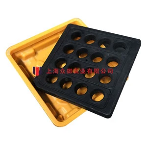 Industrial Spill Containment Pallet, PE Drum Pallets