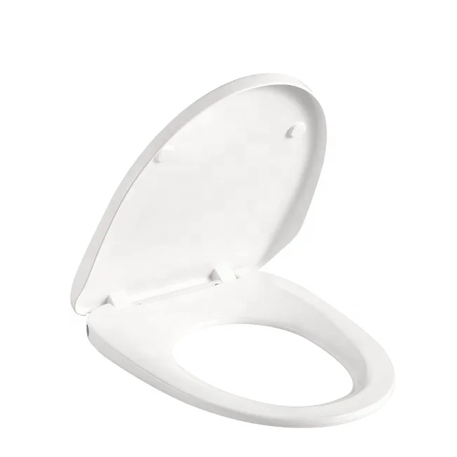 European style soft close PP plastic toilet seat cover wc quick release toilet lid heated toilet seat