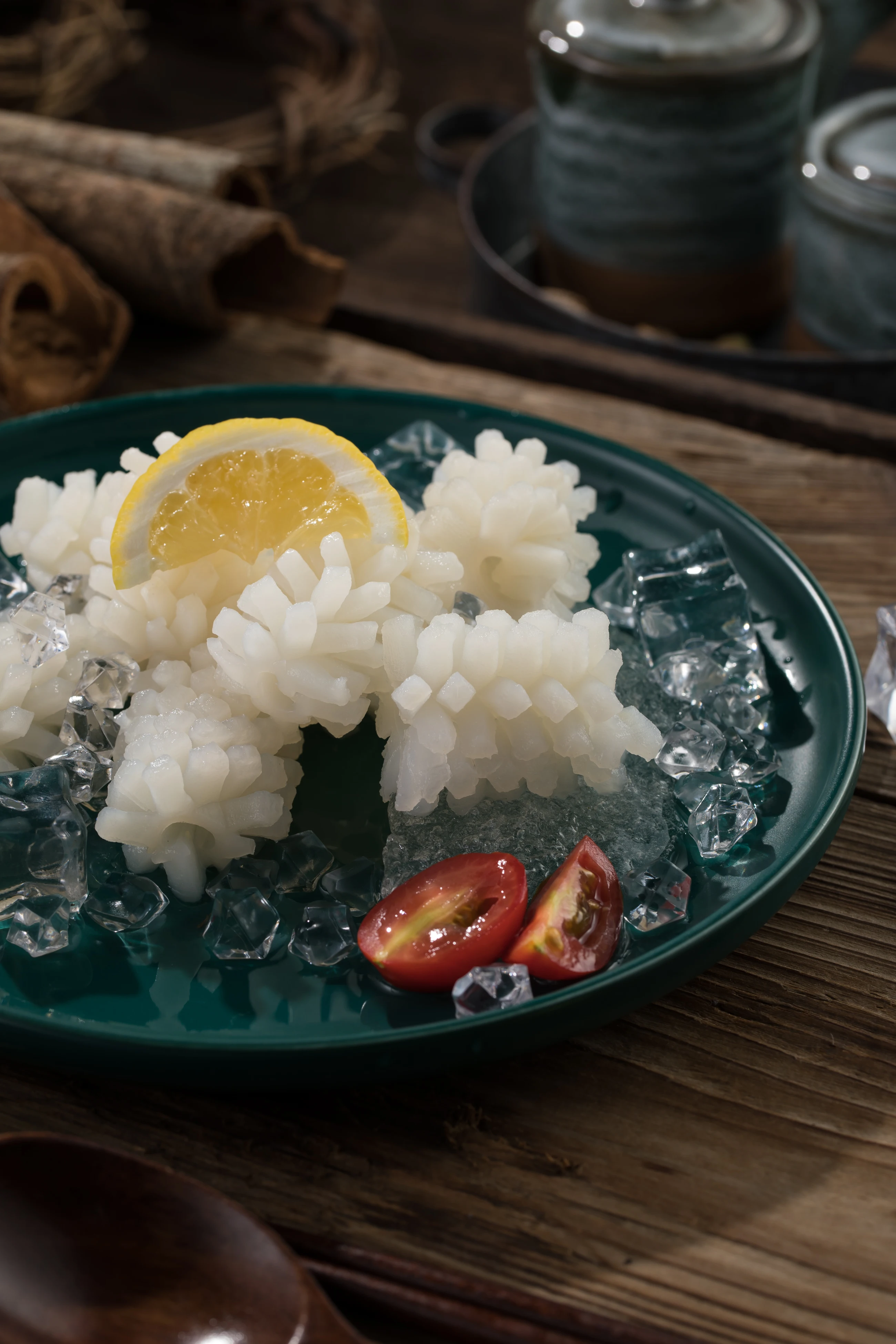 Замороженный цветок кальмара SANFENG морепродукты и свежий стиль