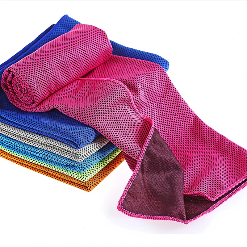 MKAS Outdoor instant pva beach towel logo custom gym ice cooling towel for sport