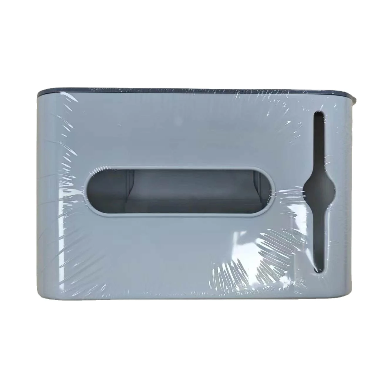 large square colored acrylic Garbage bag plastic plastic divider storage box