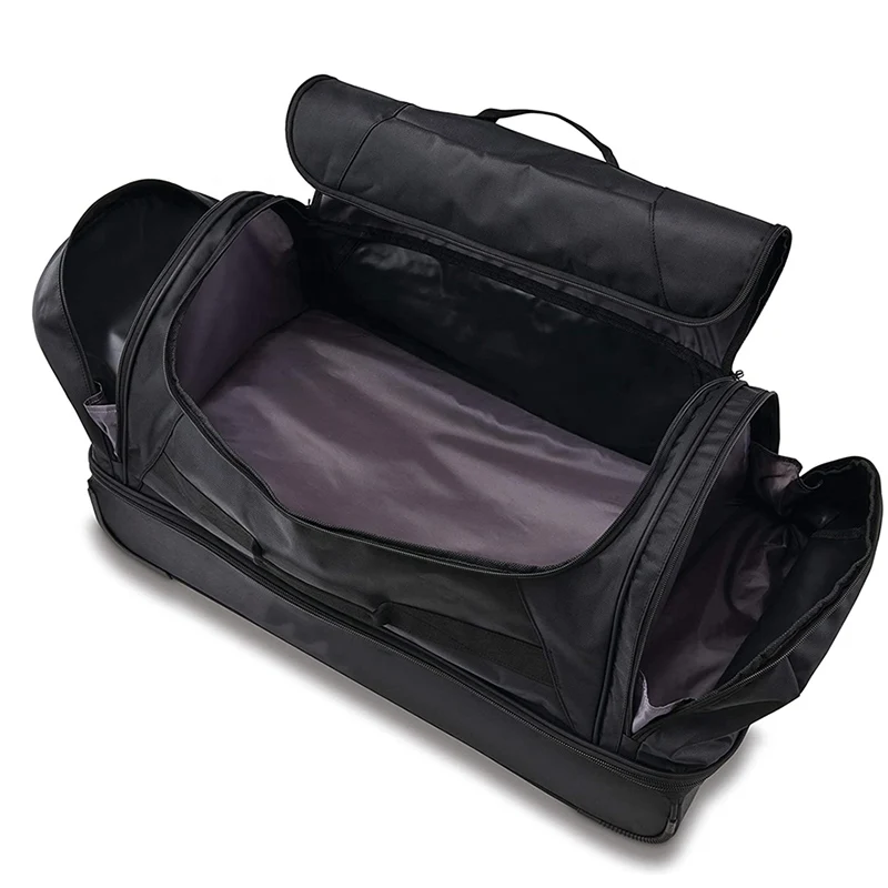 Men Travel Wheeled  Duffel Bag 28-inch Rolling Duffle Bag with Two Wheels XL Luggage Travel Bags With Rollers