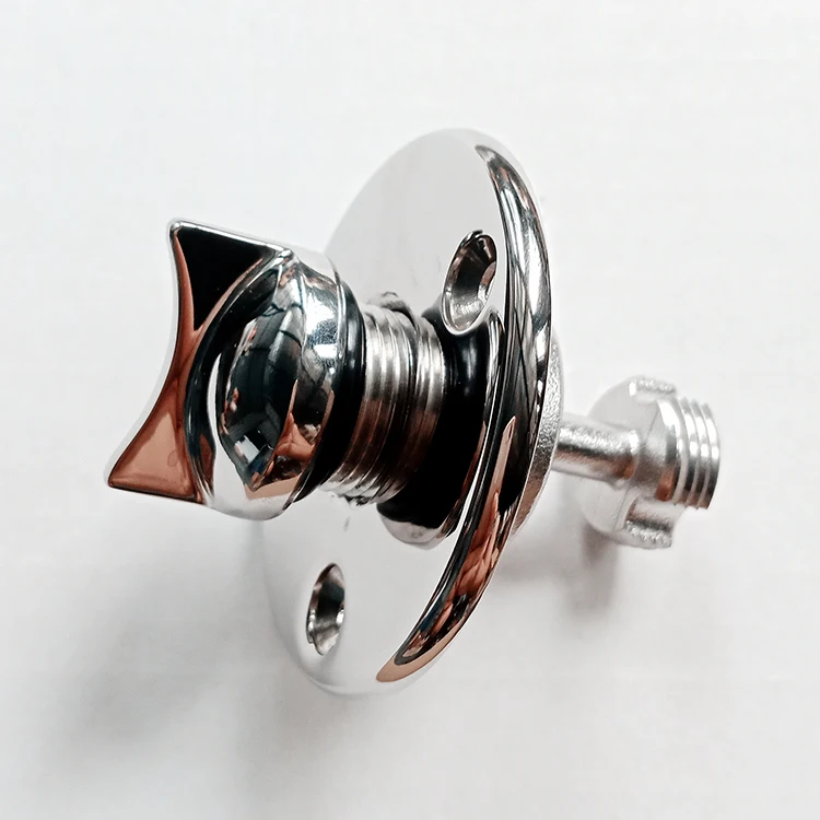 Yacht accessories 316 Stainless steel marine drain plug for boats