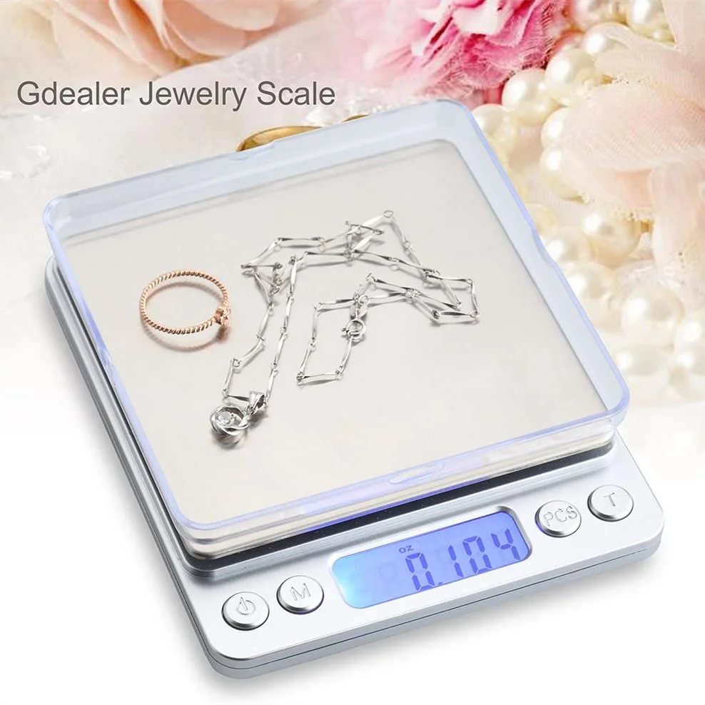 Kitchen Food Scale Baking Digital Jewelry Scale Battery Powered Daily Household Commercial Tools Loss Weight