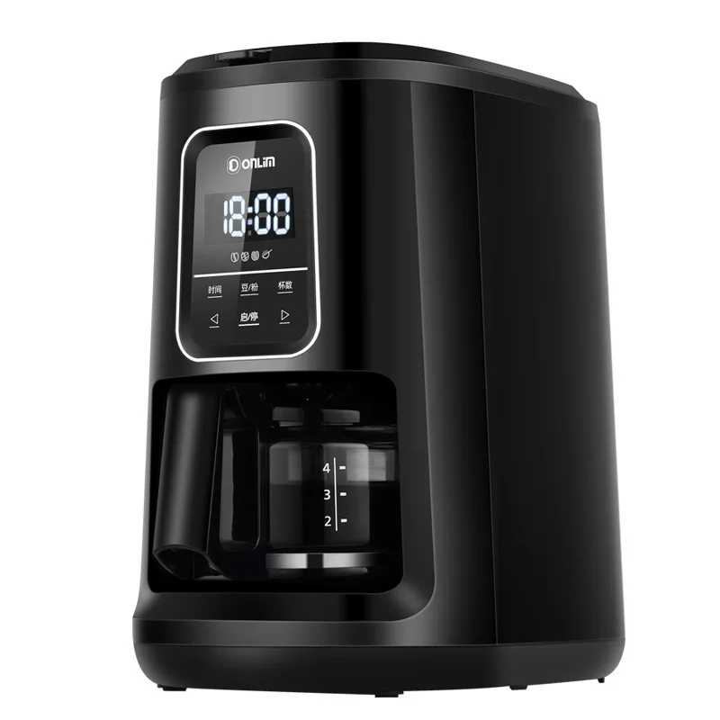 
Home multifunctional coffee bean grinding and heating tea smart American coffee machine coffee machine fully automatic 