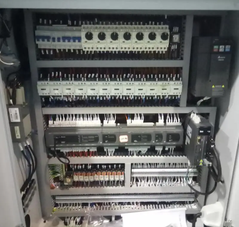 380mm size diameter rolling laminating machine with induction heating system