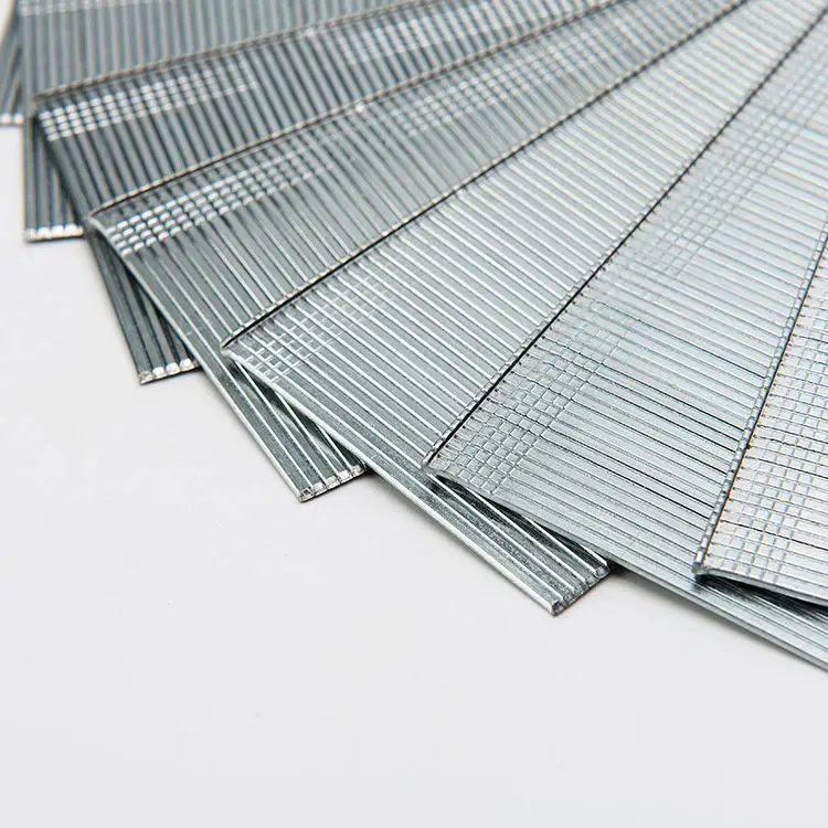 Staples For Cabinet And Paneling Fasteners Brad Strip Nails Pins Finishing Staple With 1.27Mm Width