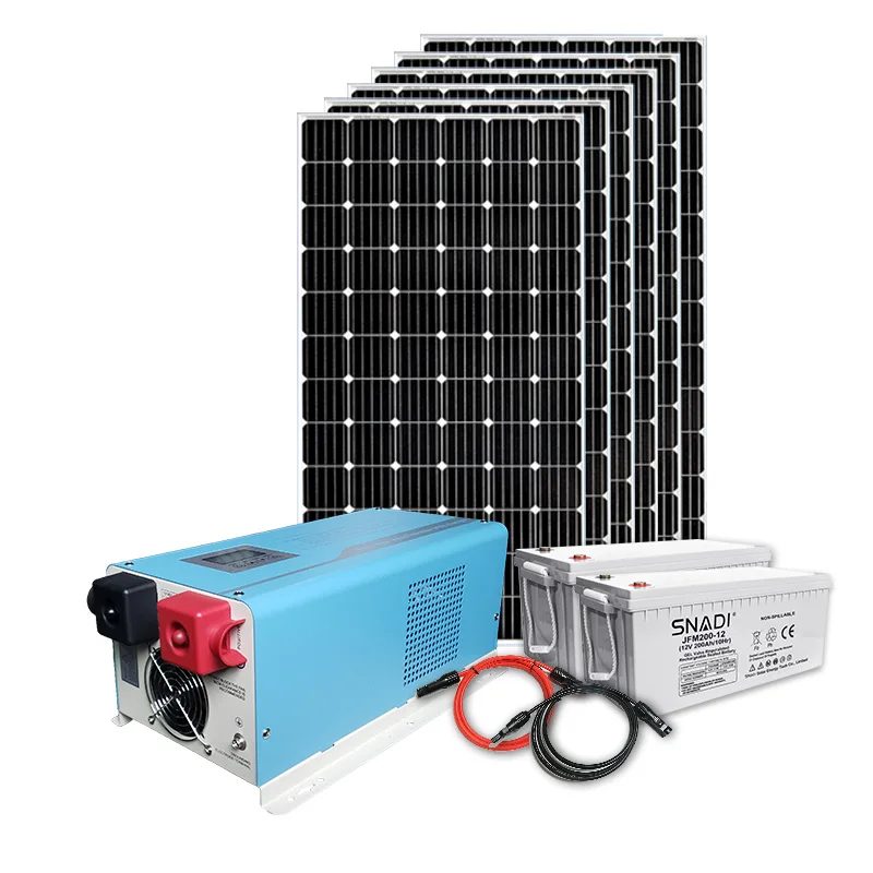 High Quality off grid solar power inverter pure sine wave inverter with mppt charge controller for family