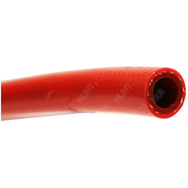 High Temperature 6/8/10mm Red Blue Resistant Flexible Silicone Rubber Tube Heater Hose