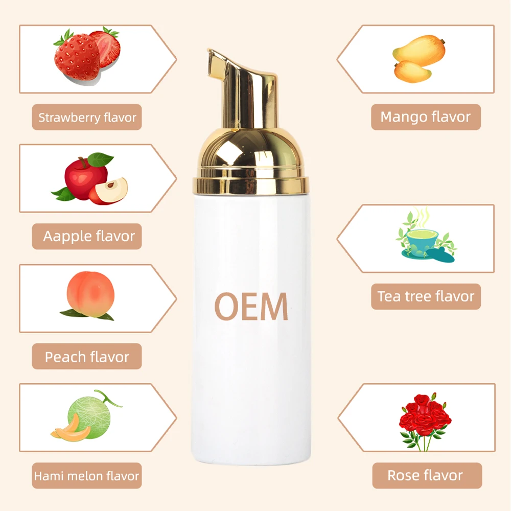 Daily Oem Custom Vegan Wholesale Mink Clean Private Label Eyelash Cleaning  Lash Soap Foaming Wash Foam Cleanser Shampoo
