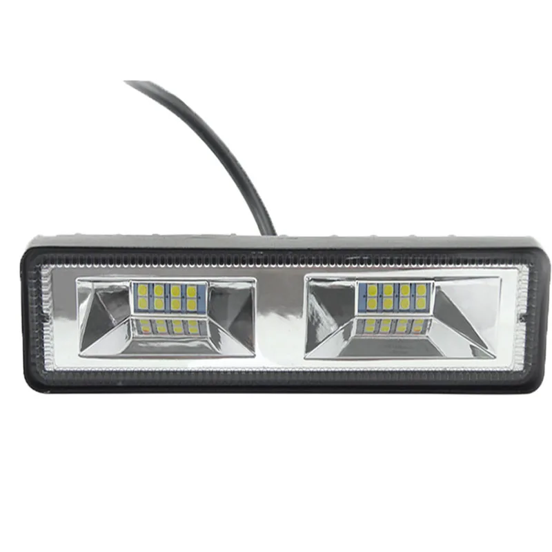 JHS super bright 6inch led work light 48W white 12-24V IP67 auxiliary lights bar car accessories for universal car