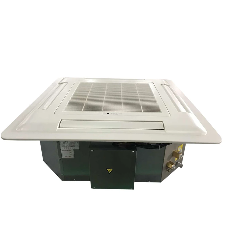 
2 pipe 2 rows 4 way cassette fan coil unit with wireless remote controller 