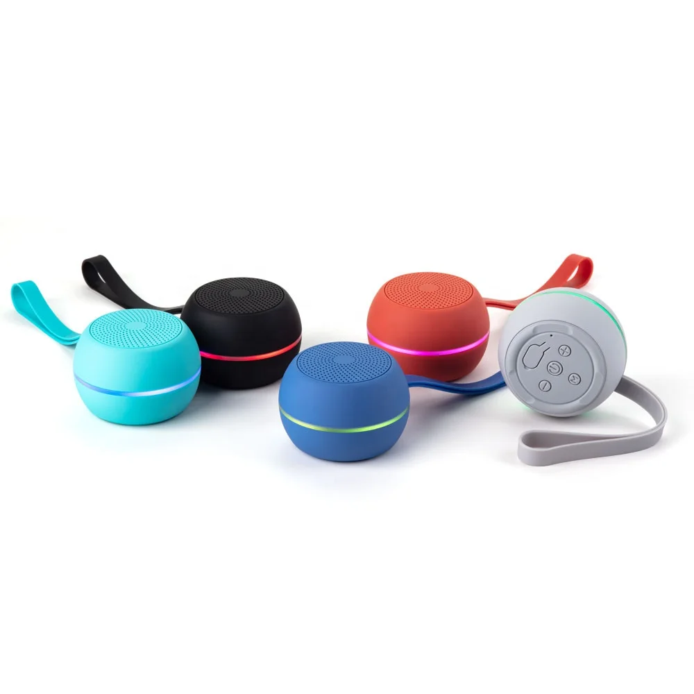 Newest Bluetooth Outdoor Wireless Speaker Smart Gadgets Technology LED Flash Lighting Speaker