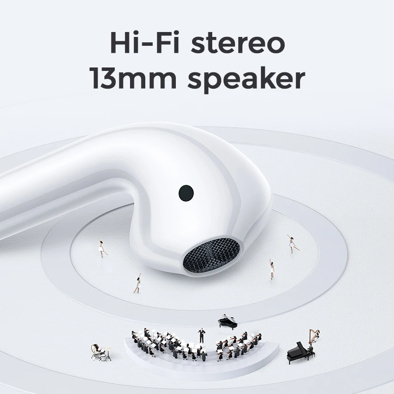 JOYROOM BT5.0 Noise Reduction TWS Earbuds Custom Mobile Phone Headset Handfree IPX5 Waterproof Earphone Wireless Headphones