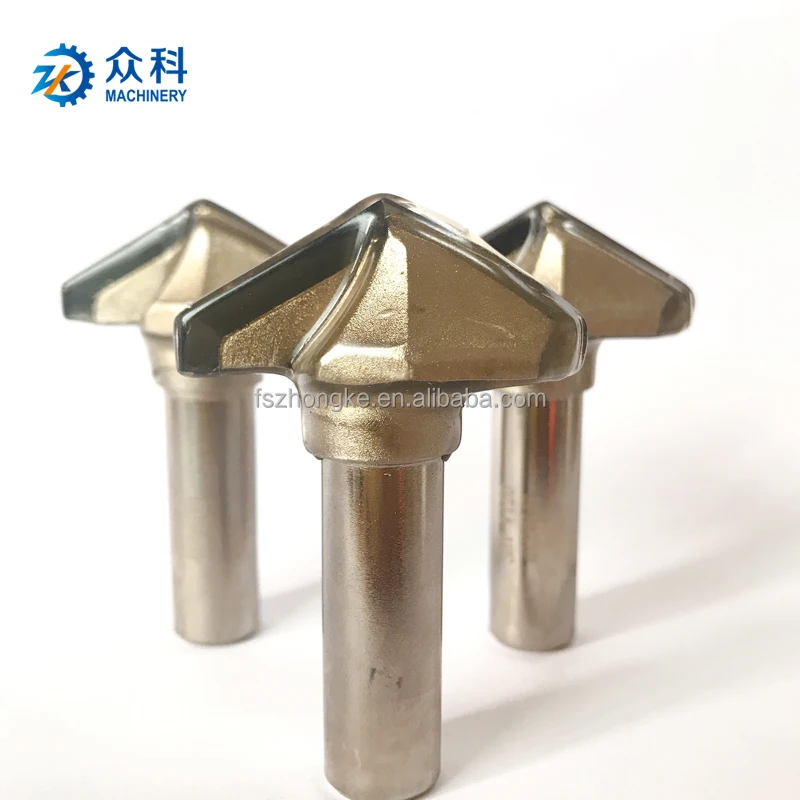 ZK Diamond Cabinet Kitchen Furniture Door Milling PCD Cnc Cutting Drill Bit For Carving Router Bits