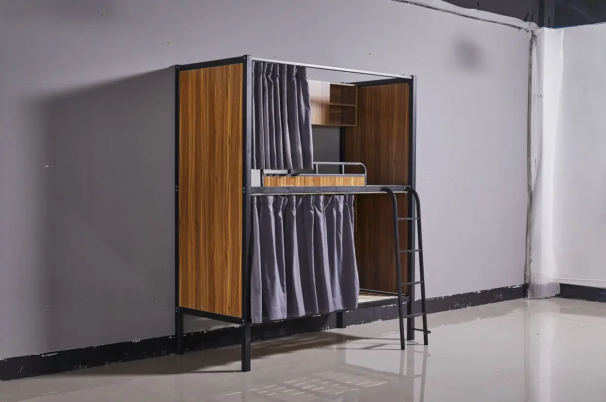 2021 latest iron frame bunk bed stylish atmospheric bed can be customized bed