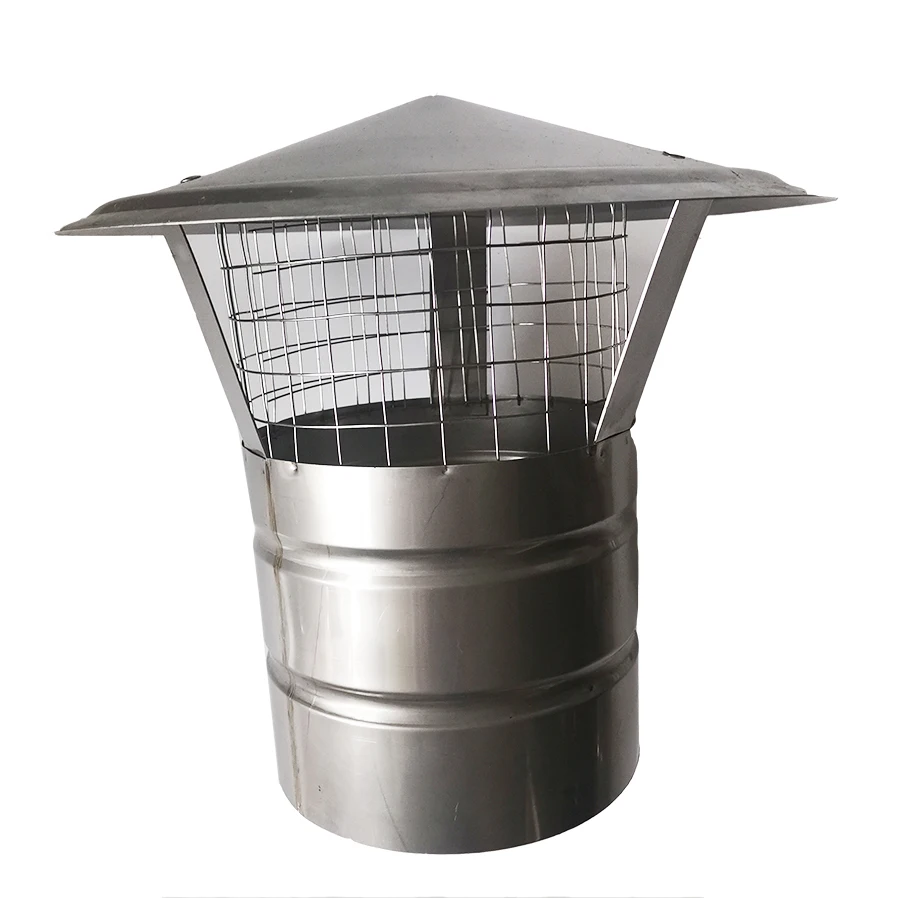 customized stove chimney flue kits cowl chimney rain cap for Pellet Stove