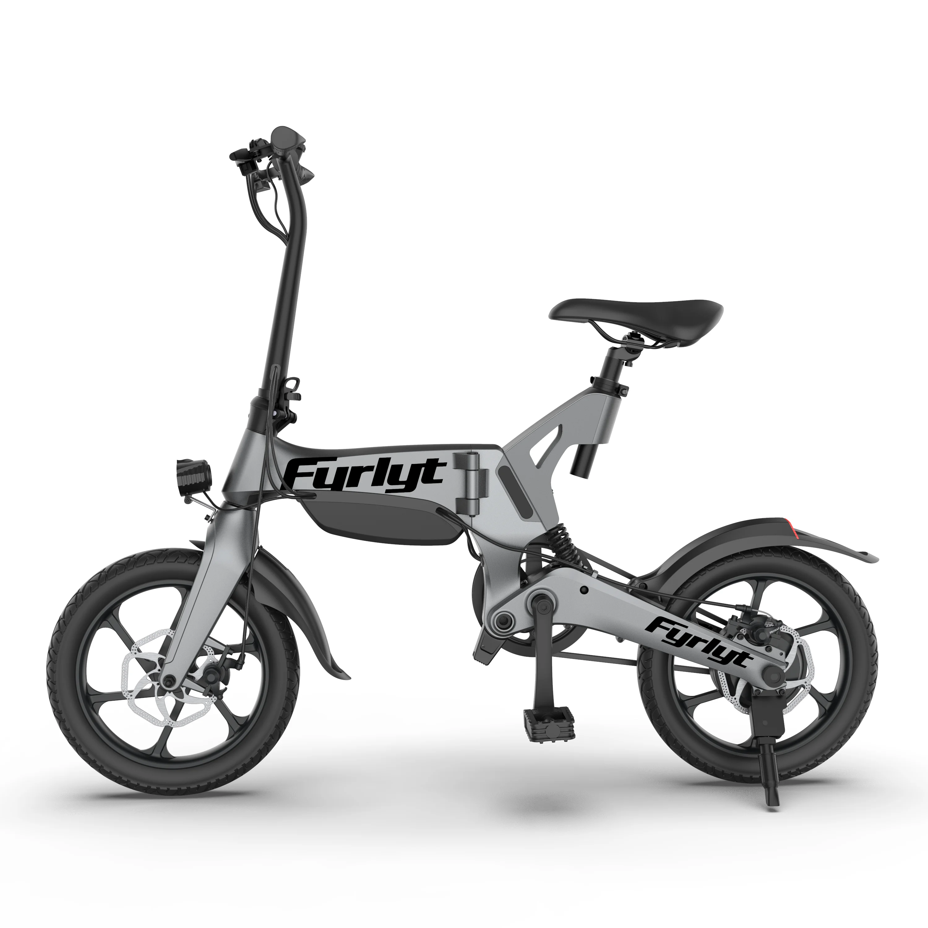 Низкая цена 16 дюймов 250 Вт Электрический Одноколесный самокат, электрический велосипед 8.7ah съемный аккумулятор складной электрический велосипед