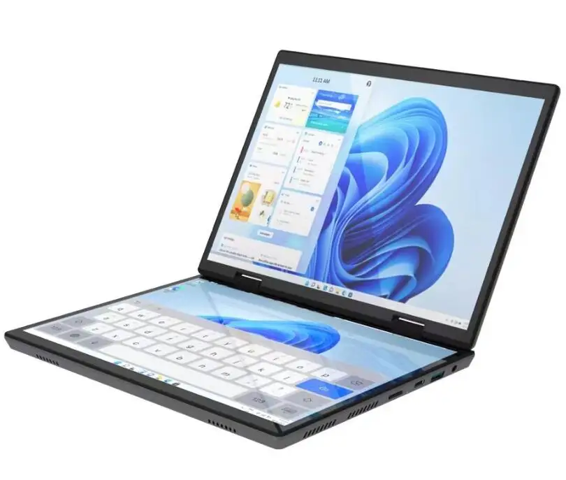 Special Design 10.5 Inch Business Laptop Dual monitor Touch Screen  Computer Netbooks Laptop For Bulk Wholesale