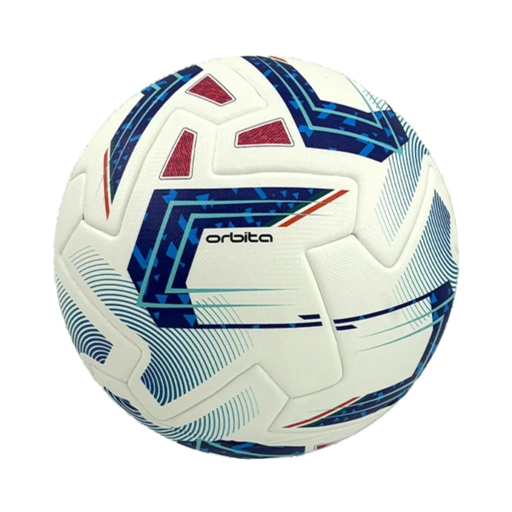 Customizable Football Hot Fit Size 5 Official Size and Weight PVC & TPU Material for Sports Promotions Outdoor Use