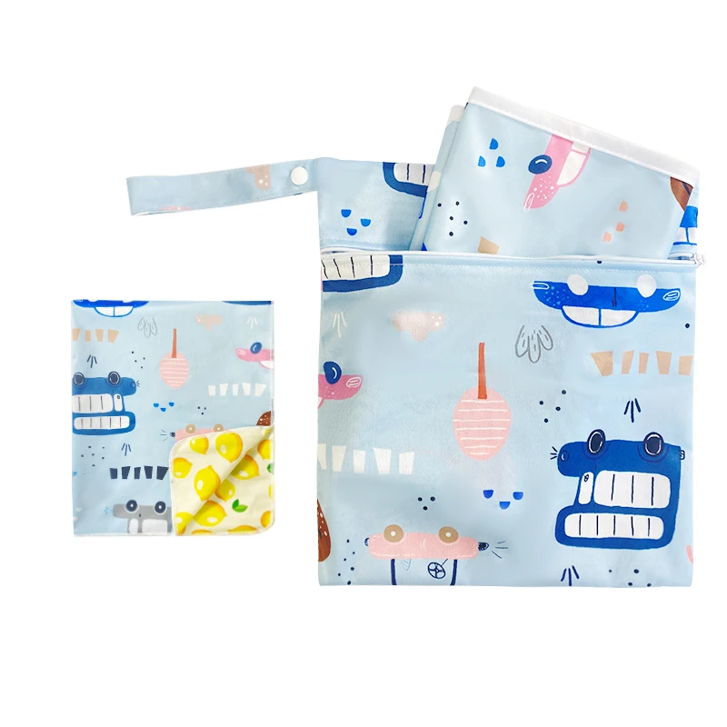 baby changing mat front and back different customized print color washable waterproof portable baby changing pad