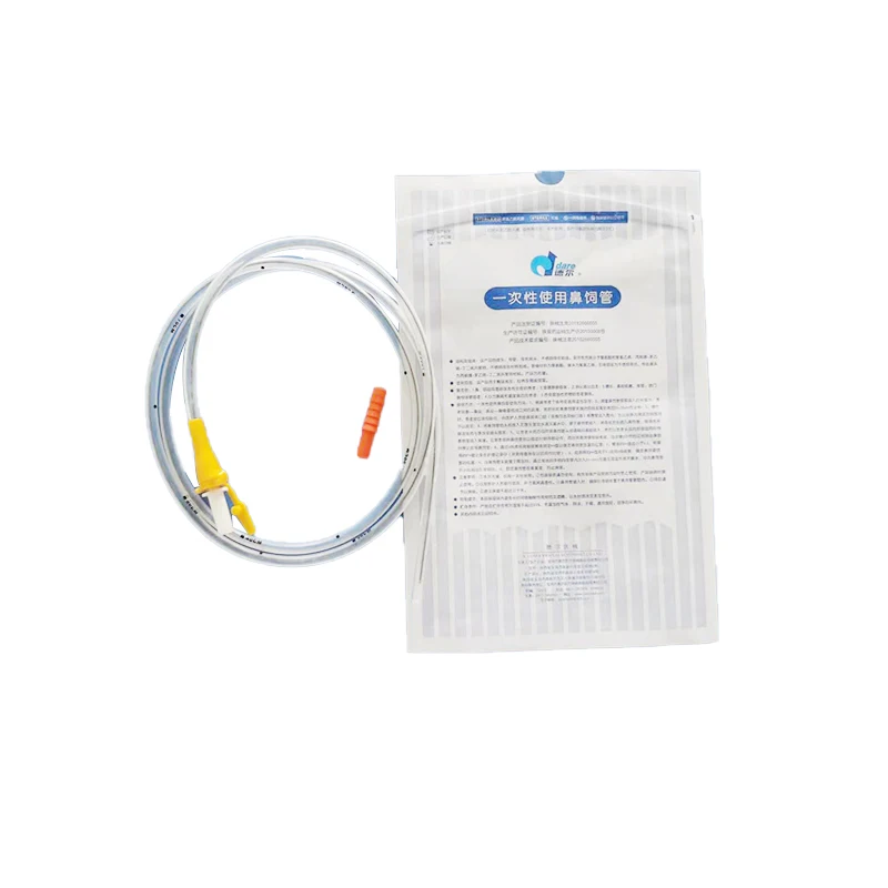 Disposable PVC Stomach Tube Polyvinyl chloride Gastric Tube Nasal Feeding Tube
