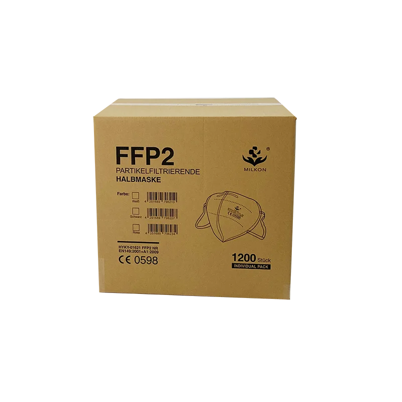 Europe Approved FFP2mask With CE 0598 Certification 20pcs/box Black Mascher Mascarillas EN149 FFP2 Mask