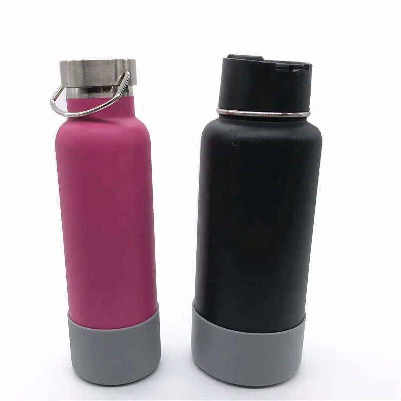 Hot Sales Silicone Water Bottle Flex Boots Bottom Protective Sleeve Cover for Flask Sport Water Bottle 12oz - 40oz