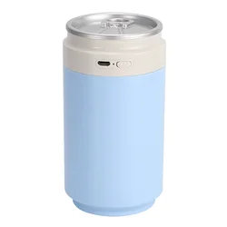 New Design 260ml Cans Mini Air Humidifier Essential Oil Aroma Diffuser Cool Mist Humidifier for  Home Car Yoga