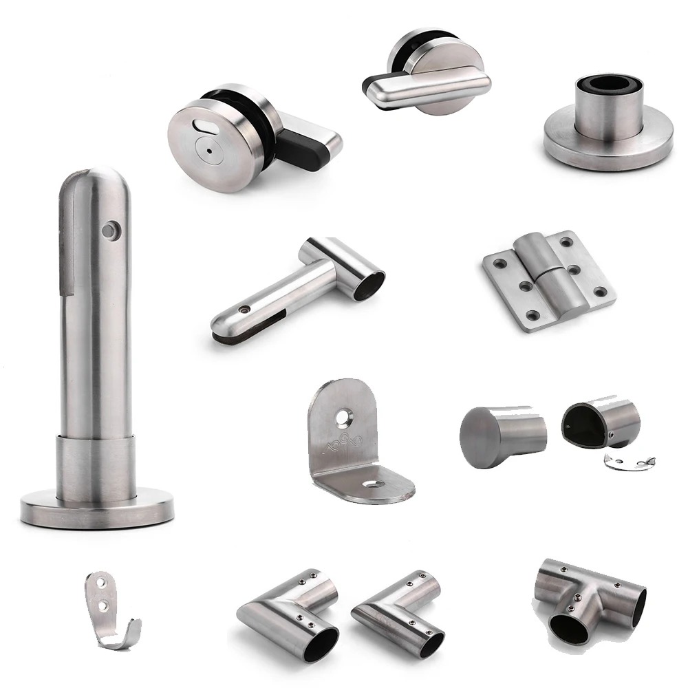 precision casting stainless steel 304 toilet partition hardware accessory