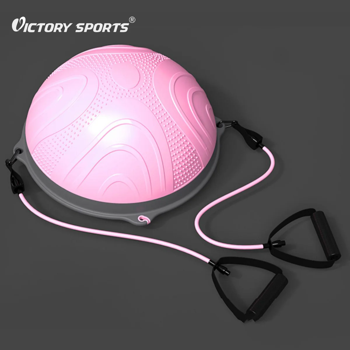 Eco Friendly Training Non-slip Core Training Yoga Massage Body Inflatable Half Balance Ball Half Ball
