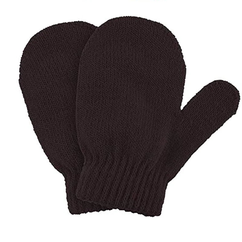 China Wholesale Children Acrylic Knitted Keep Warming Winter Kids Gloves