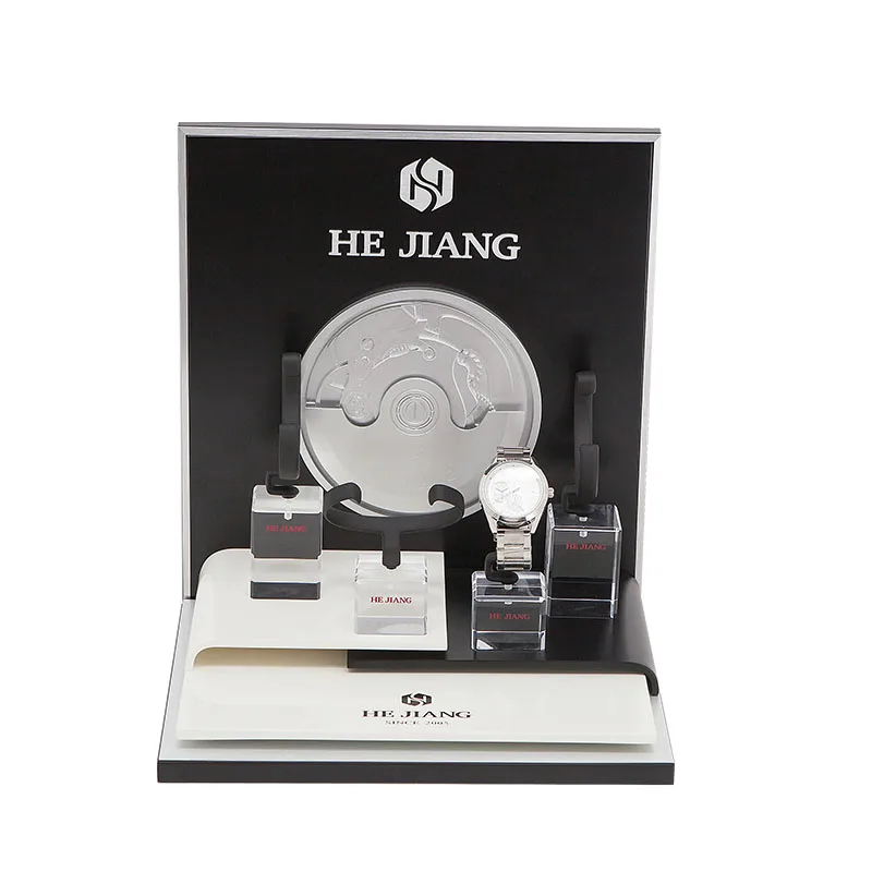 Factory Manufacture Customized MDF Acrylic Fashion Brand Watch Display